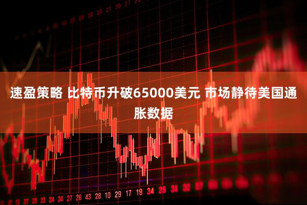 速盈策略 比特币升破65000美元 市场静待美国通胀数据
